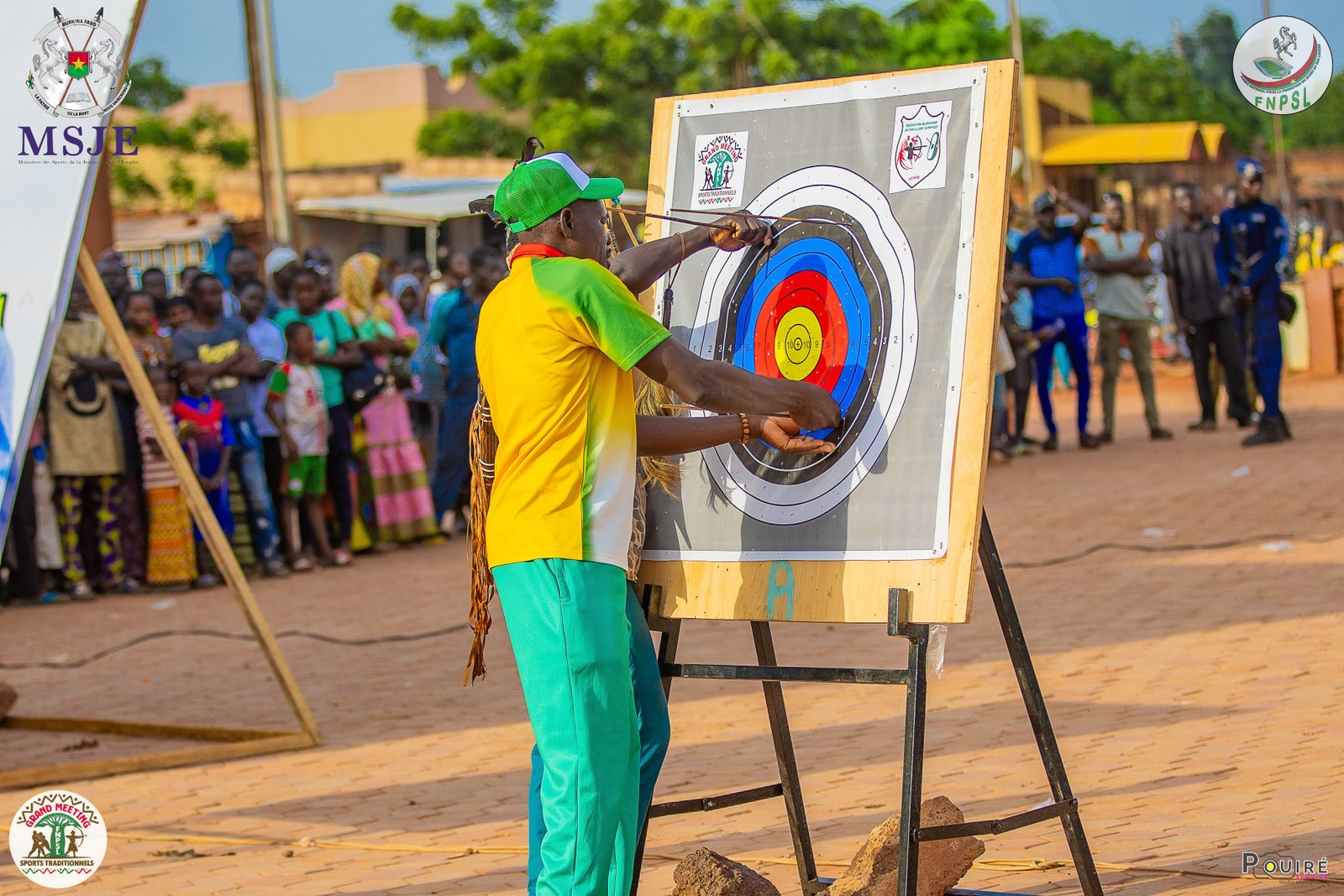 Compétition de tir à l'arc